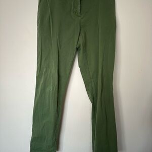 Vineyard Vines Green Skinny Pants with Tailored Fit